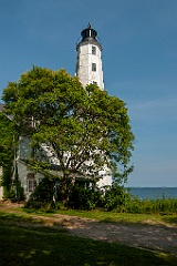 Old New London Harbor Lighthouse Tower